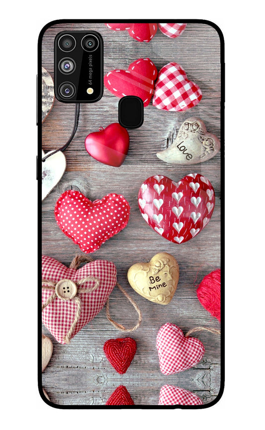 Love Wallpaper Samsung M31/F41 Glass Case