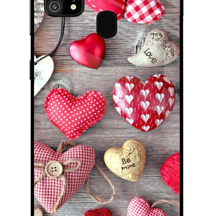 Love Wallpaper Samsung M31/F41 Glass Case Back Cover by Casekaro