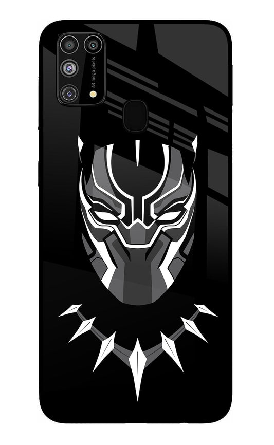 Black Panther Samsung M31/F41 Glass Case