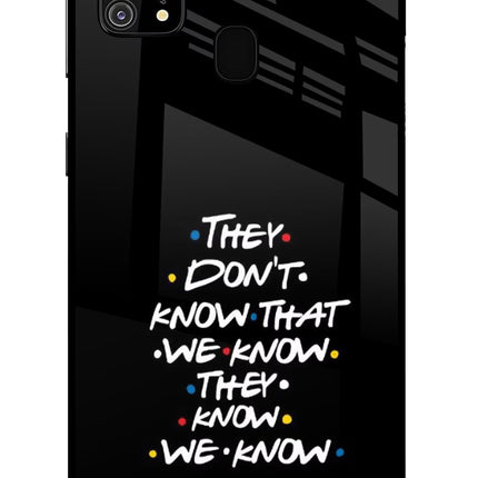 FRIENDS Dialogue Samsung M31/F41 Glass Case Back Cover by Casekaro