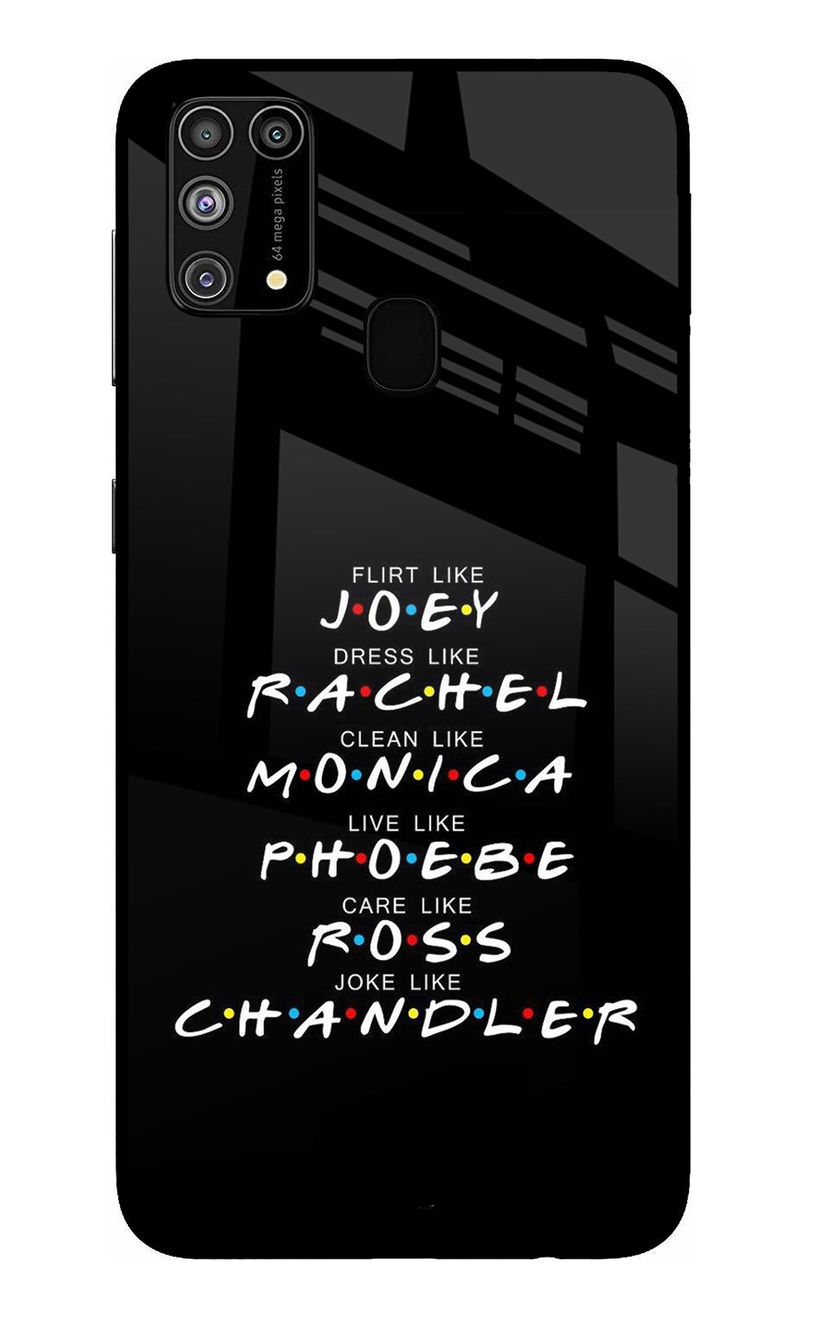 FRIENDS Character Samsung M31/F41 Back Cover