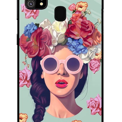 Pretty Girl Samsung M31/F41 Glass Case Back Cover by Casekaro