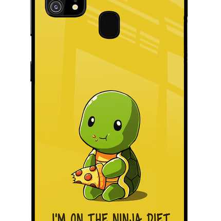 I'm on Ninja Diet Samsung M31/F41 Glass Case Back Cover by Casekaro