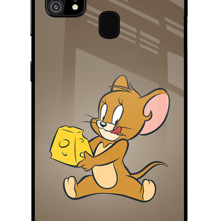 Jerry Samsung M31/F41 Glass Case Back Cover by Casekaro