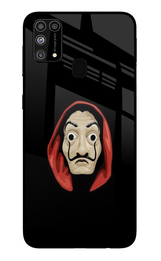 Money Heist Samsung M31/F41 Glass Case