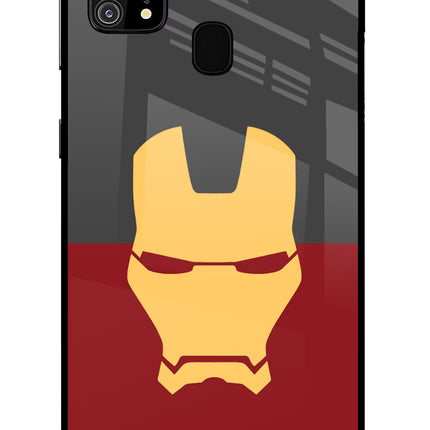 Ironman Samsung M31/F41 Glass Case Back Cover by Casekaro