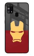Ironman Samsung M31/F41 Glass Case