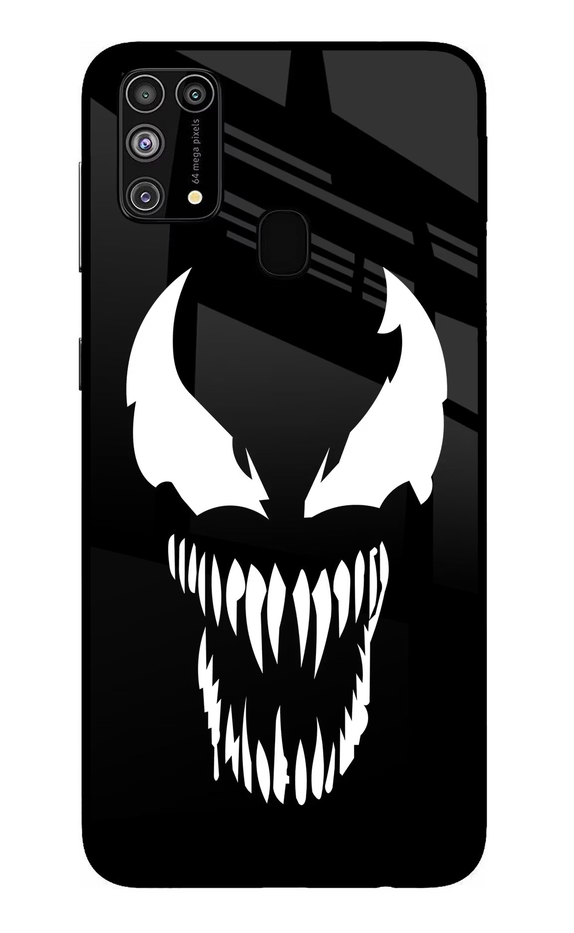 Venom Samsung M31/F41 Glass Case Back Cover by Casekaro