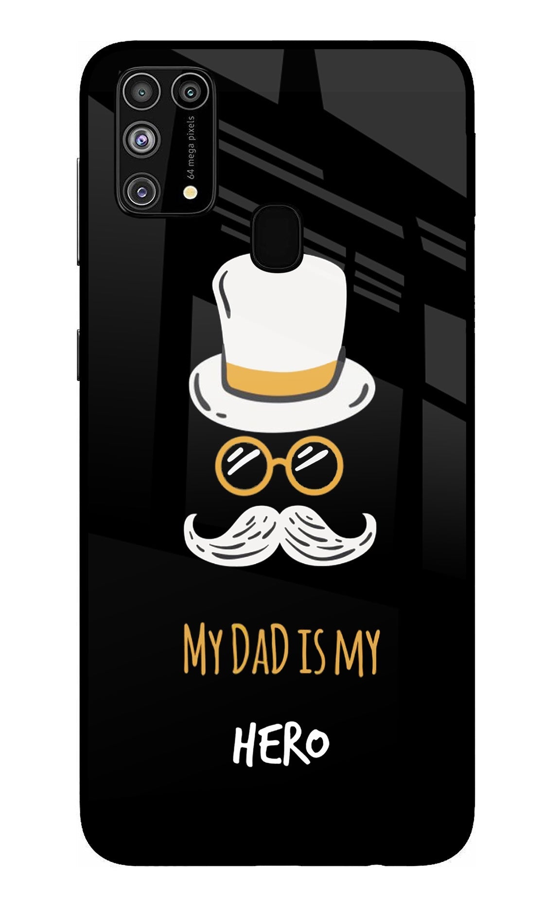 My Dad Is My Hero Samsung M31/F41 Back Cover