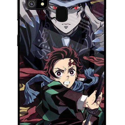 Demon Slayer Samsung M31/F41 Glass Case Back Cover by Casekaro