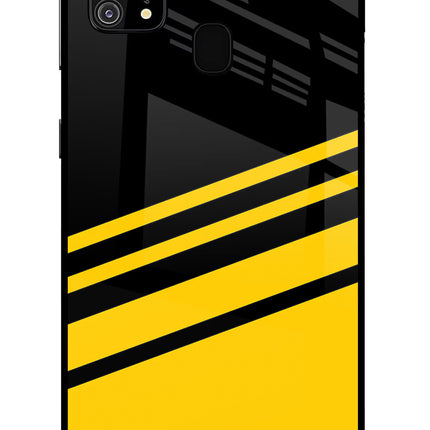 Yellow Shades Samsung M31/F41 Glass Case Back Cover by Casekaro