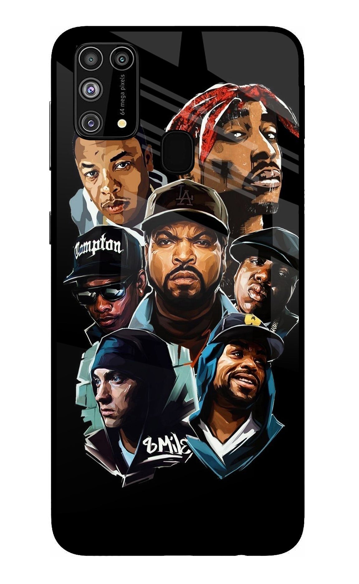 Rappers Samsung M31/F41 Back Cover