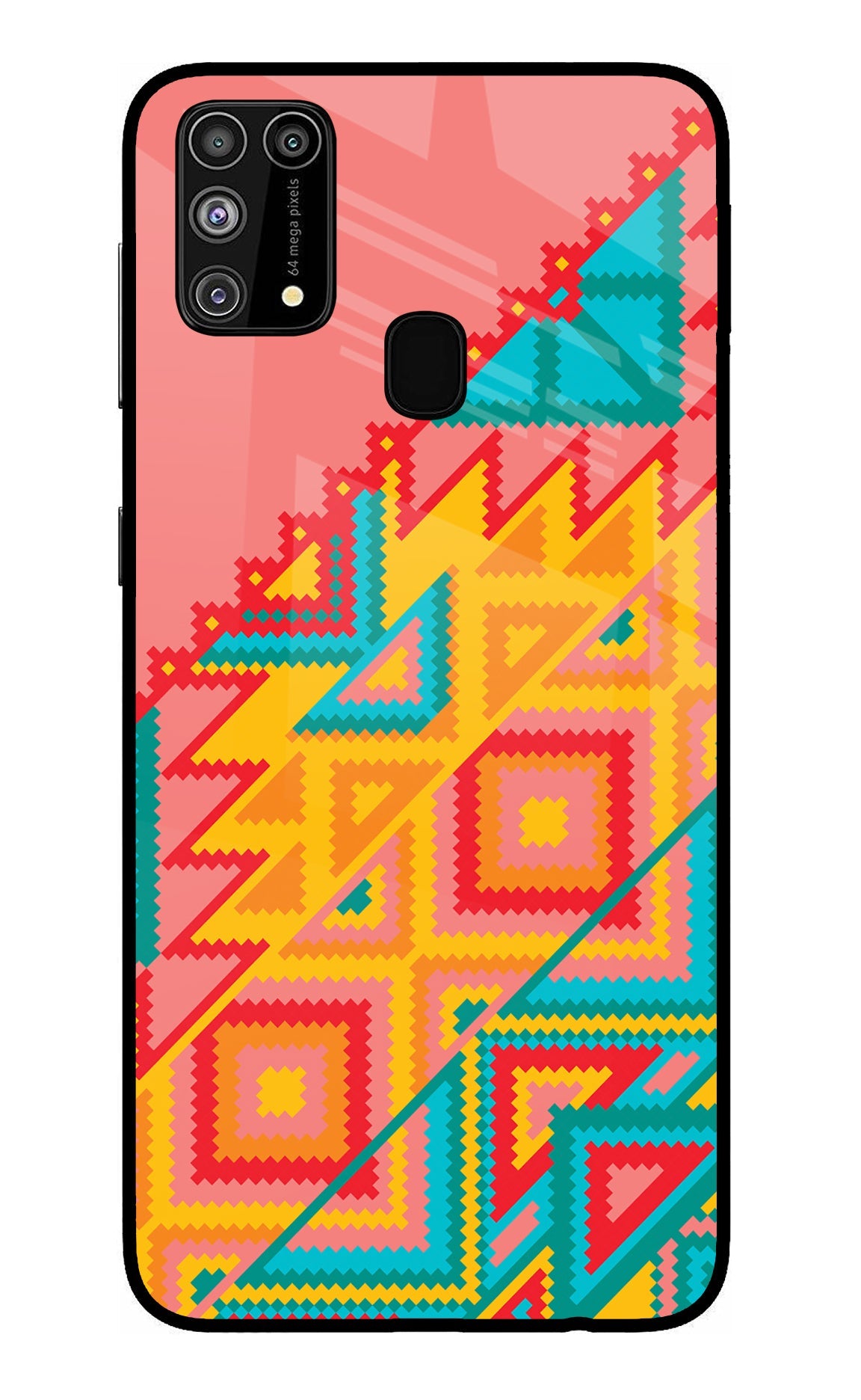 Aztec Tribal Samsung M31/F41 Back Cover