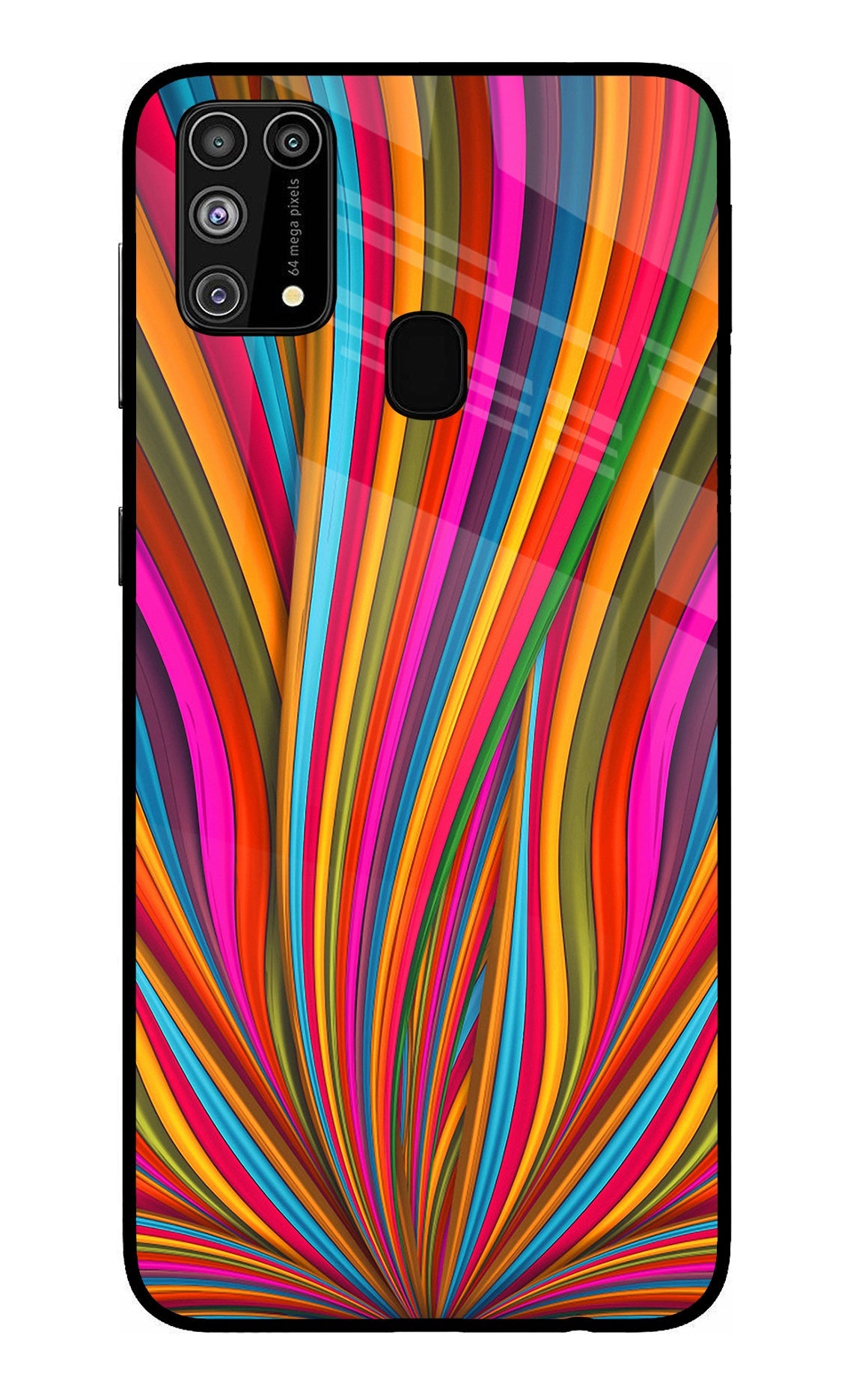 Trippy Wavy Samsung M31/F41 Back Cover