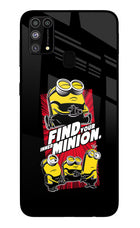 Find your inner Minion Samsung M31/F41 Glass Case