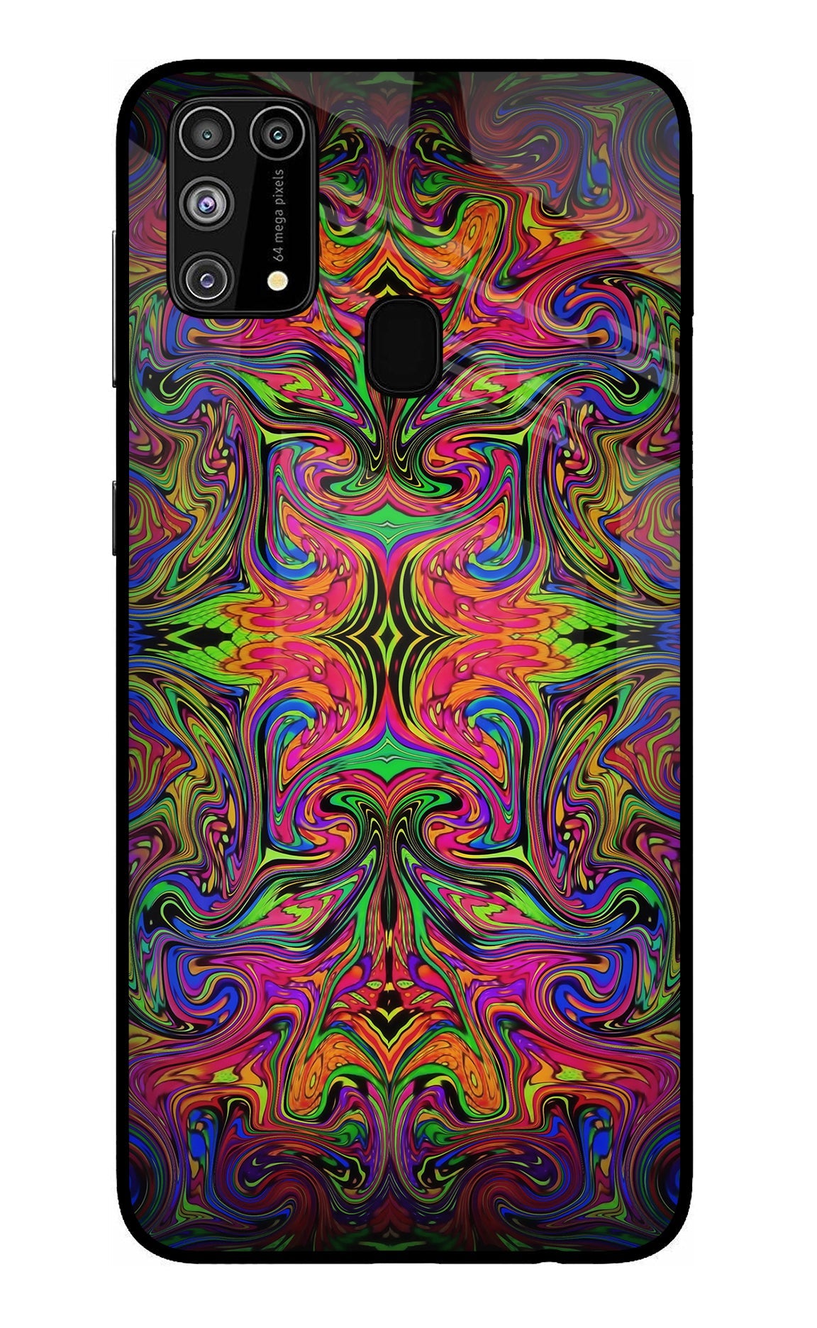 Psychedelic Art Samsung M31/F41 Back Cover