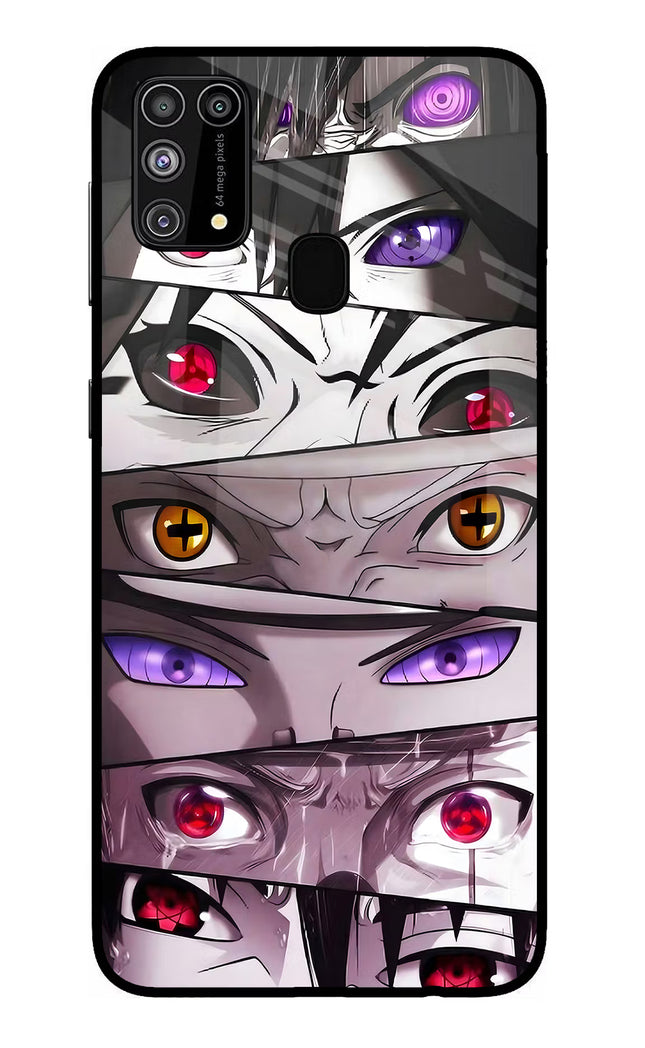 Naruto Anime Samsung M31/F41 Glass Case