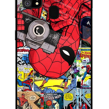 Spider Man Samsung M31/F41 Glass Case