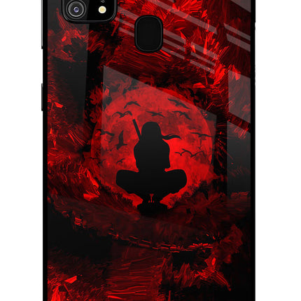 Itachi Uchiha Samsung M31/F41 Glass Case Back Cover by Casekaro