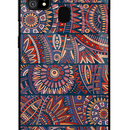 African Culture Design Samsung M31/F41 Glass Case Back Cover by Casekaro