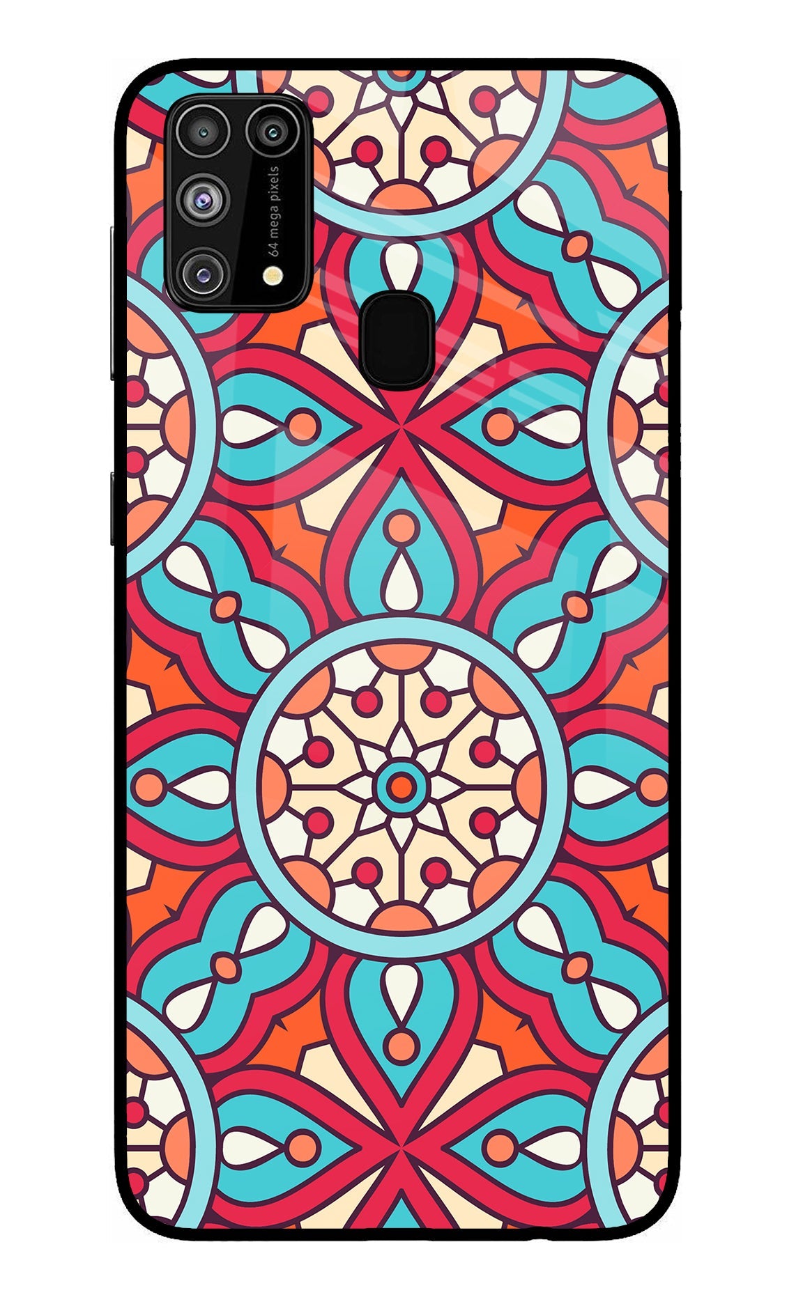 Mandala Geometric Samsung M31/F41 Back Cover