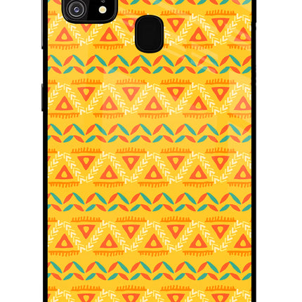 Tribal Pattern Samsung M31/F41 Glass Case