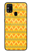 Tribal Pattern Samsung M31/F41 Glass Case