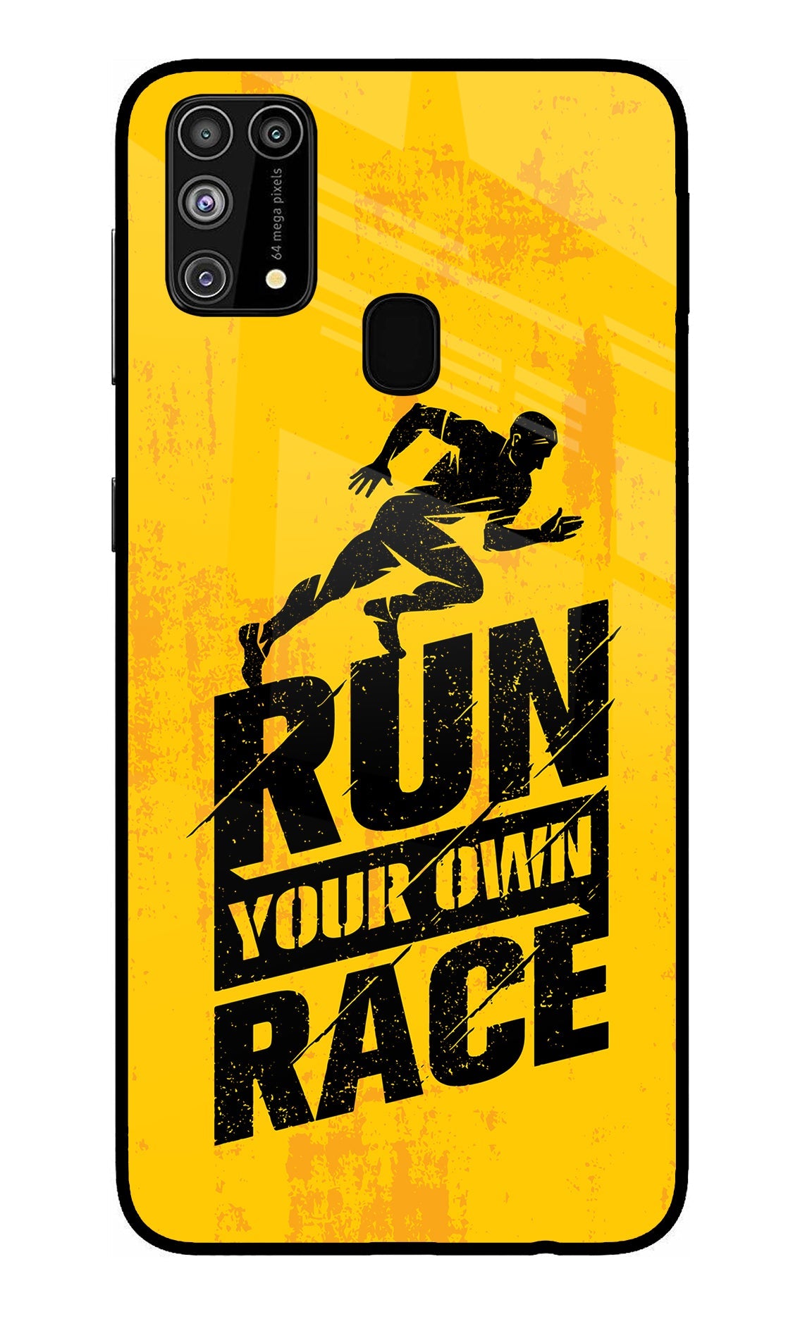 Run Your Own Race Samsung M31/F41 Back Cover