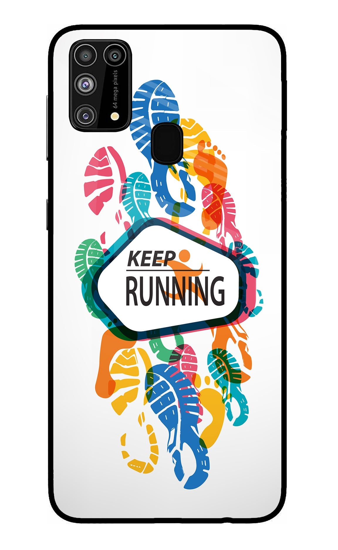 Keep Running Samsung M31/F41 Back Cover