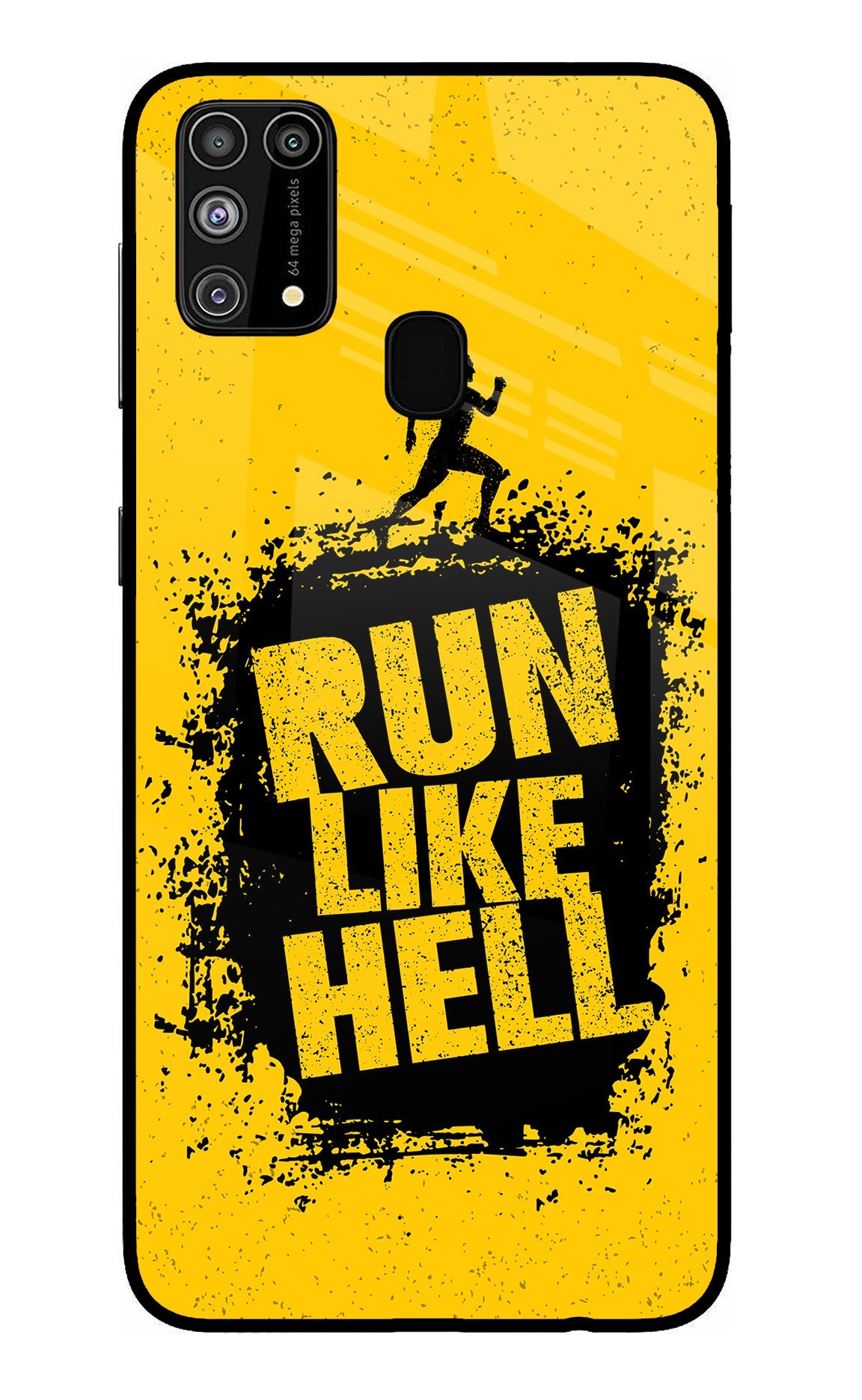 Run Like Hell Samsung M31/F41 Back Cover