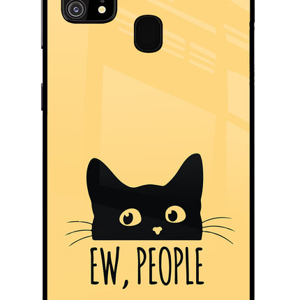 Ew People Catitude Samsung M31/F41 Glass Case