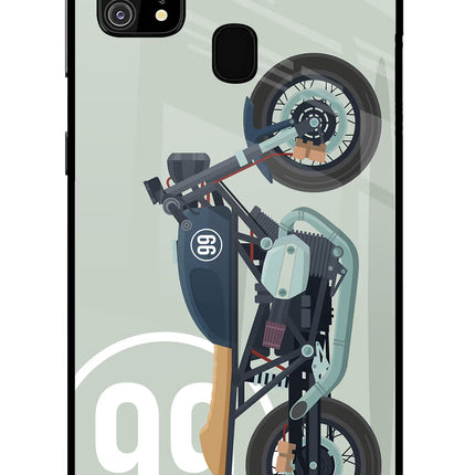 Classic Cafe Racer 99 Samsung M31/F41 Glass Case