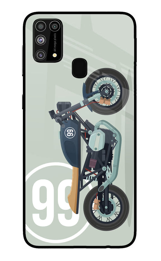 Classic Cafe Racer 99 Samsung M31/F41 Glass Case