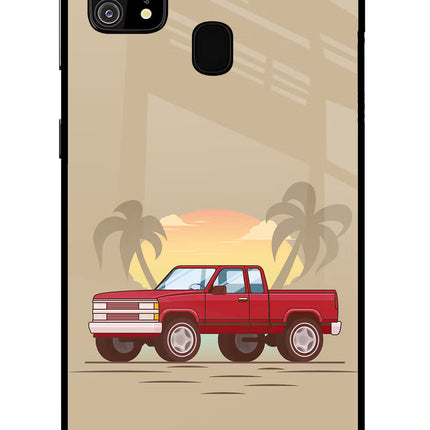 Desert Classic Drive Samsung M31/F41 Glass Case Back Cover by Casekaro
