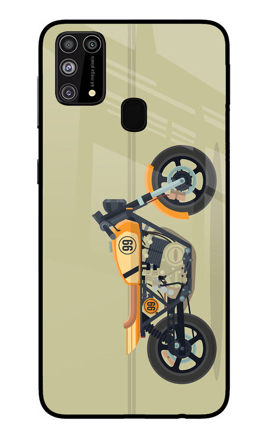 Vertical Speedster Samsung M31/F41 Glass Case