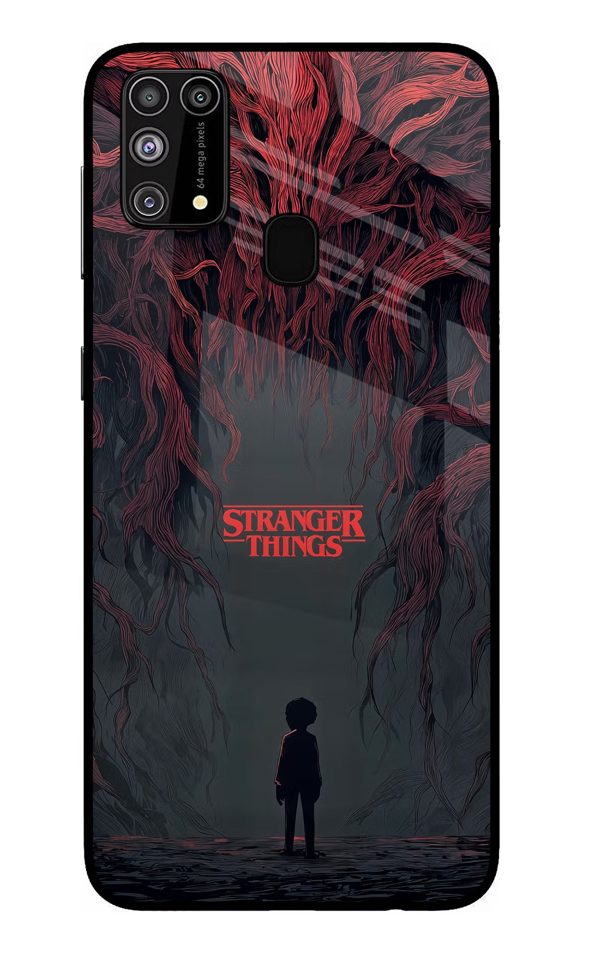 Ordinary Things Dark Side Samsung M31/F41 Glass Case Back Cover by Casekaro