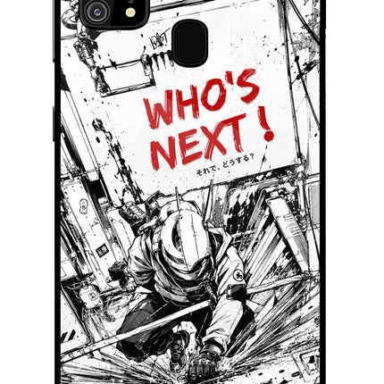 Who's Next Samsung M31/F41 Glass Case
