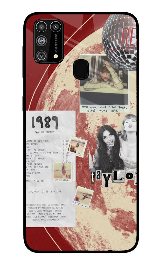 Taylor Swift Samsung M31/F41 Glass Case