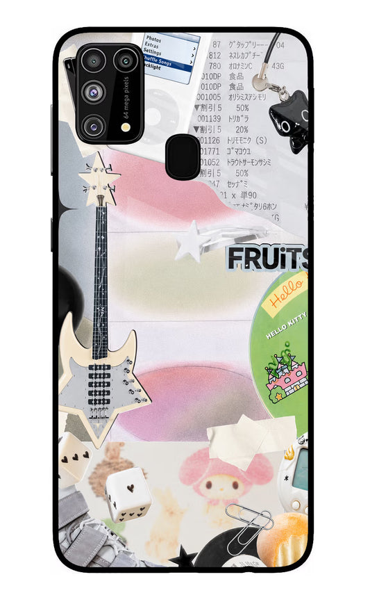 Softcore case Samsung M31/F41 Glass Case