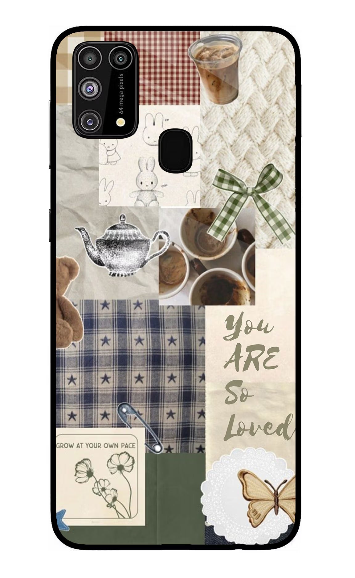 Cookie Samsung M31/F41 Glass Case