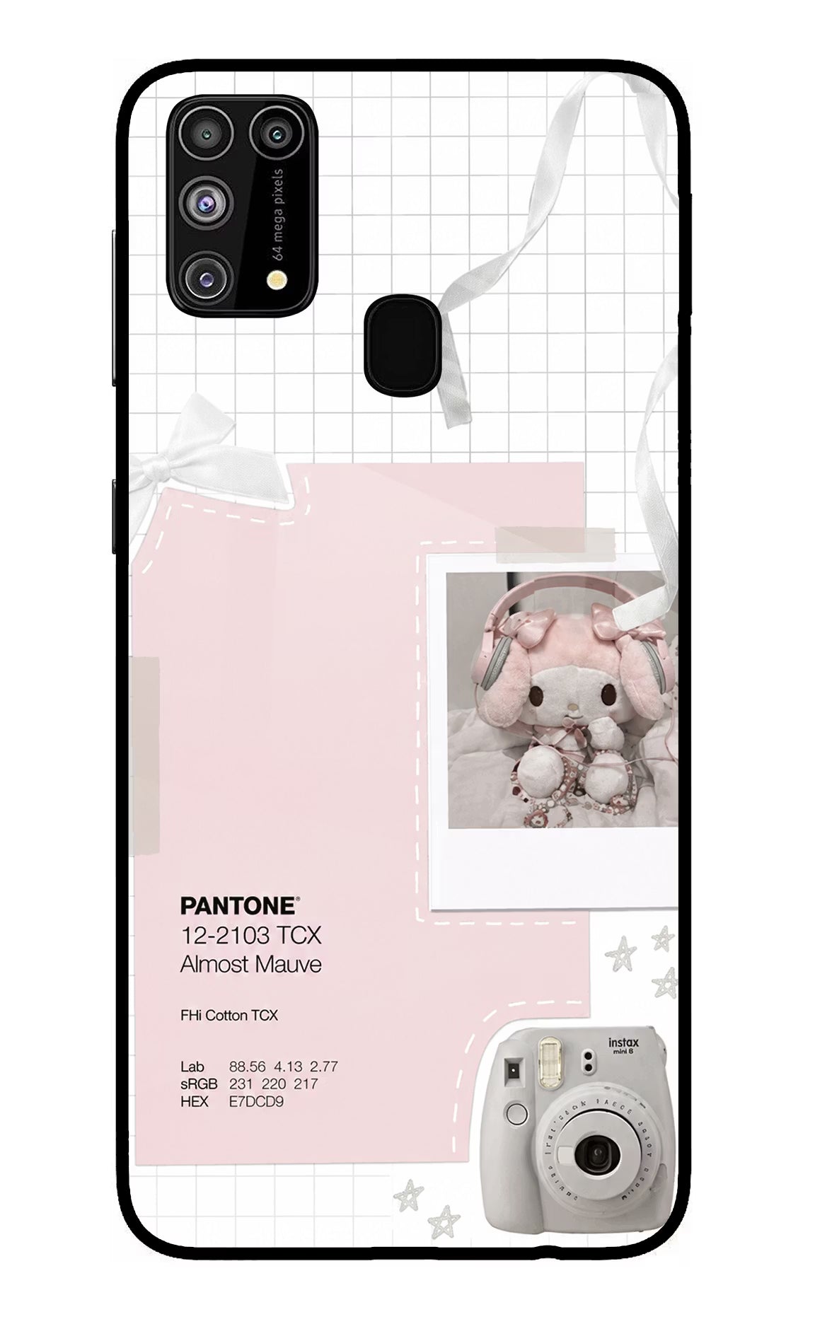 Pantone Asthetic Samsung M31/F41 Glass Case