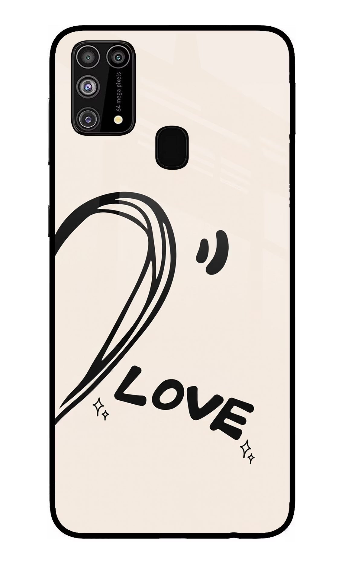 Soul Line Samsung M31/F41 Glass Case