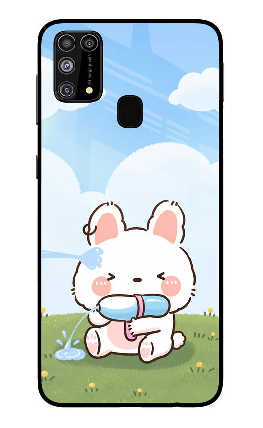 Bunny Treat Samsung M31/F41 Glass Case