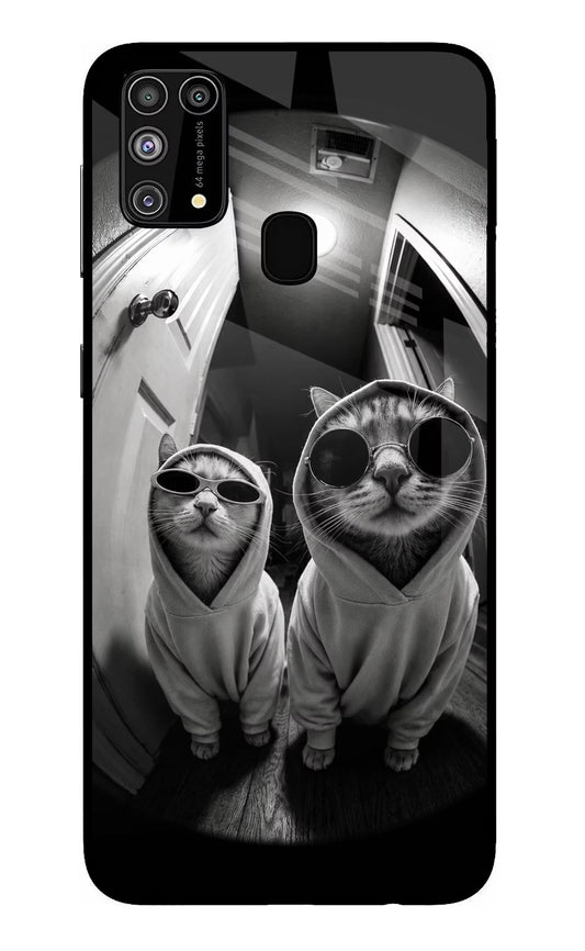 Hood Cats Samsung M31/F41 Glass Case