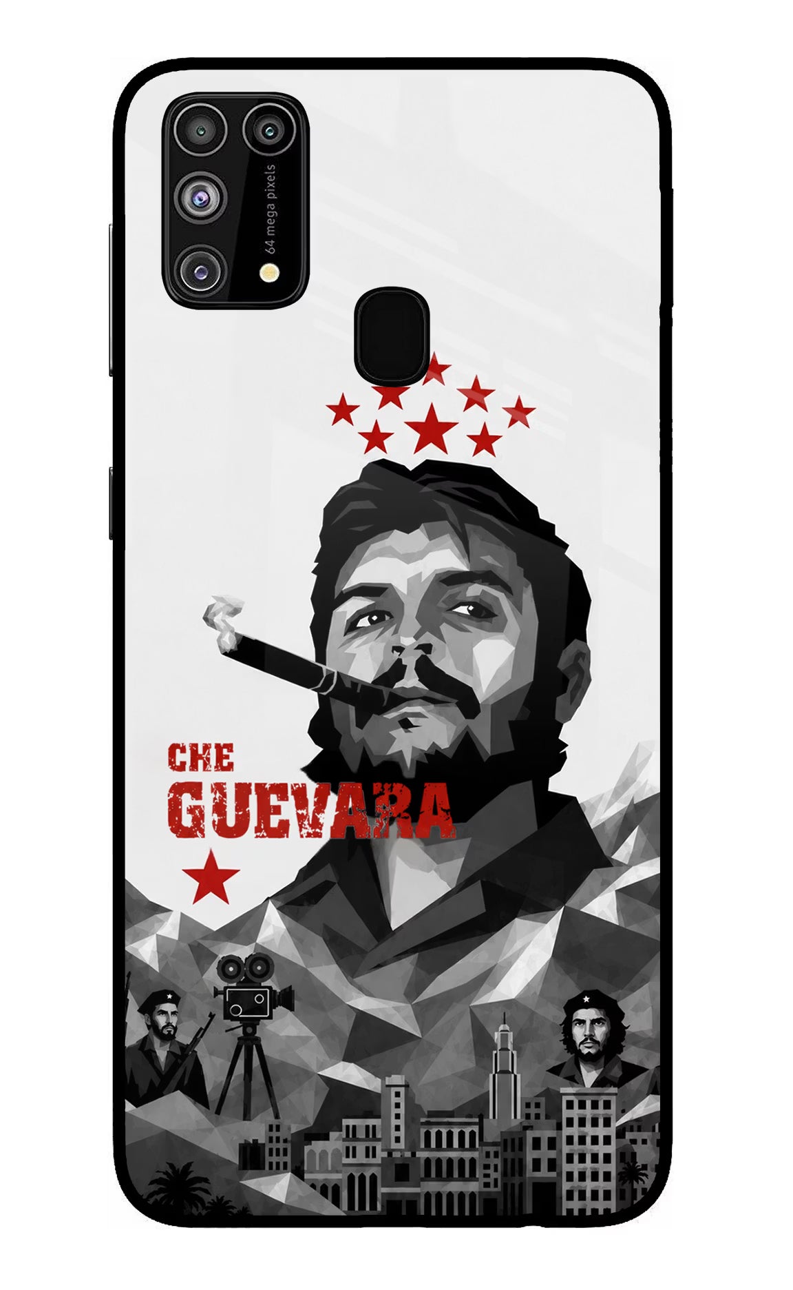 Che Guevara Iconic Samsung M31/F41 Glass Case