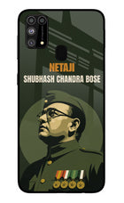 Netaji Legacy Samsung M31/F41 Glass Case