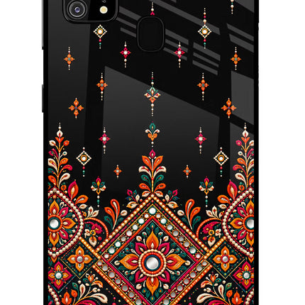 Noir Mehfil Samsung M31/F41 Glass Case
