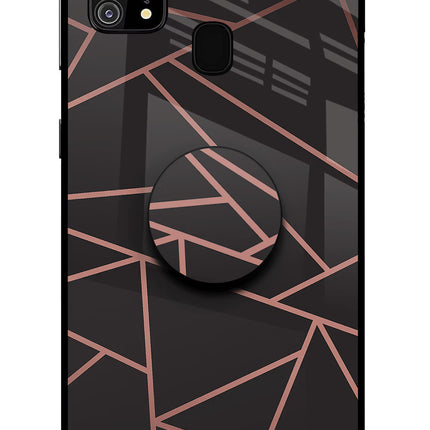 Geometric Pattern Samsung M31/F41 Pop Case by Casekaro