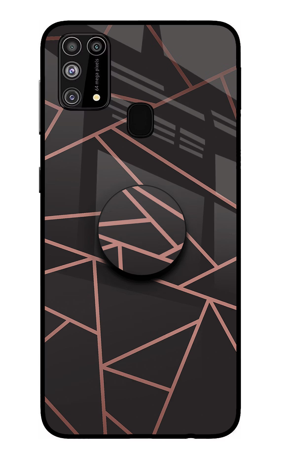Geometric Pattern Samsung M31/F41 Pop Case by Casekaro