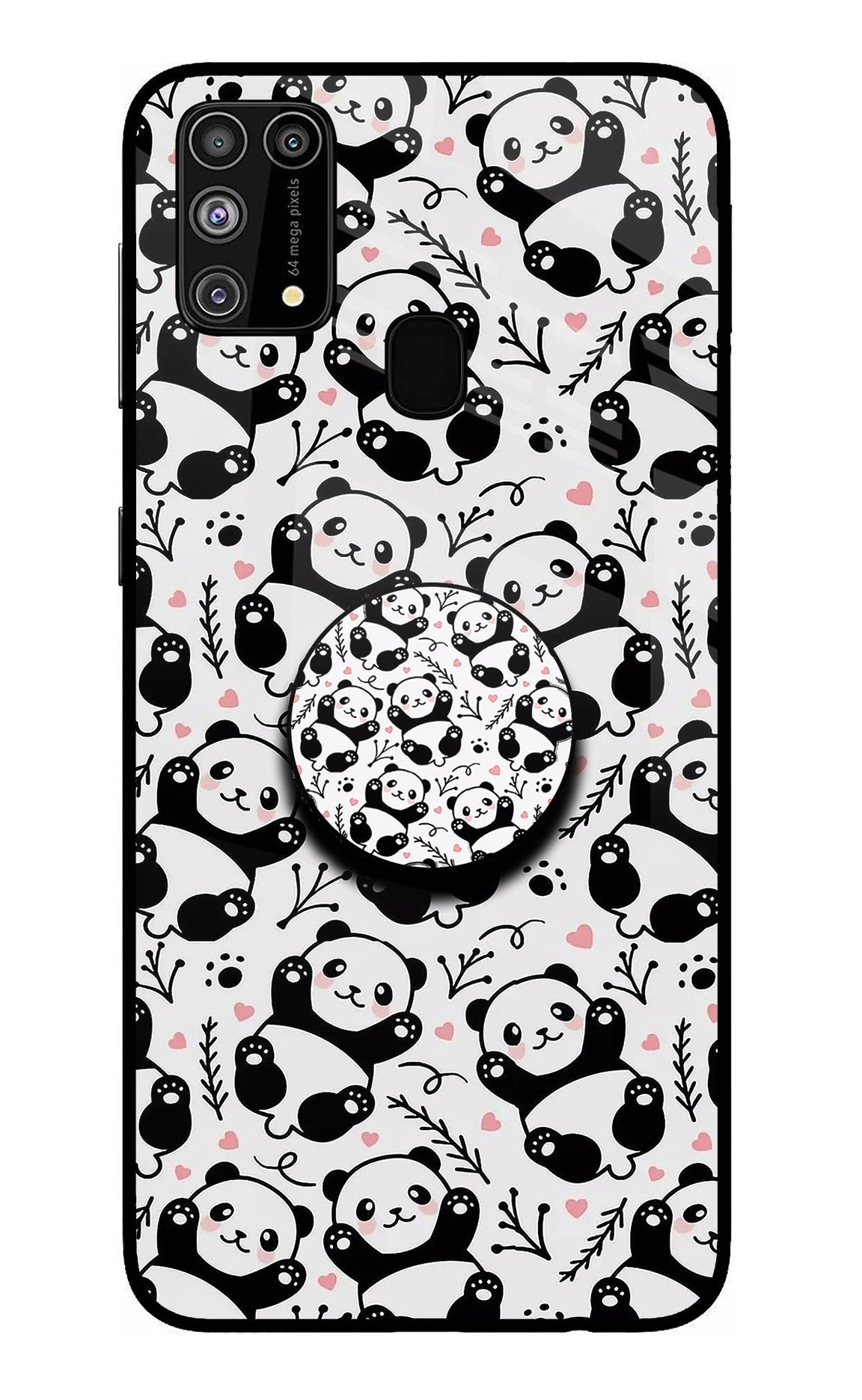 Cute Panda Samsung M31/F41 Pop Case